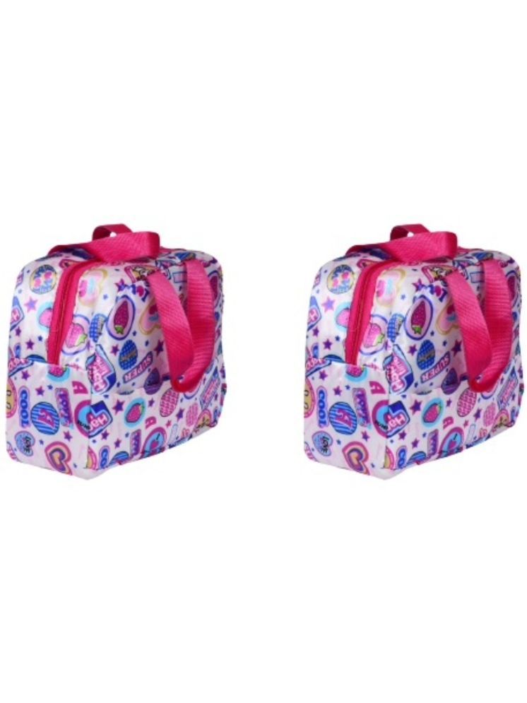     			Sunvika House Pink Lunch Bag ( 2 Pcs )