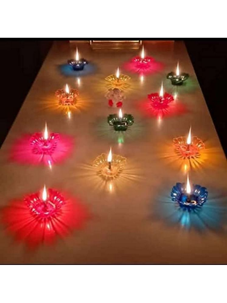     			TINUMS Plastic Diwali Diya - Pack of 12