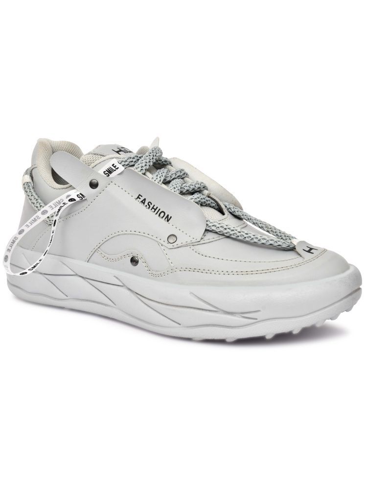     			HiDa Grey Men's Lifestyle Shoes