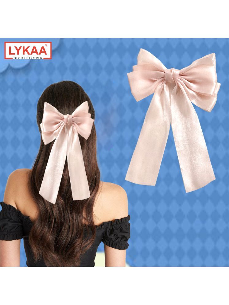     			LYKAA Pink Women's Hair Clip ( Pack of 1 )