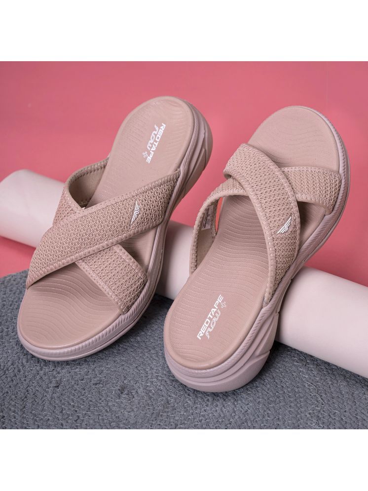     			Red Tape Peach Women's Slide Flip Flop