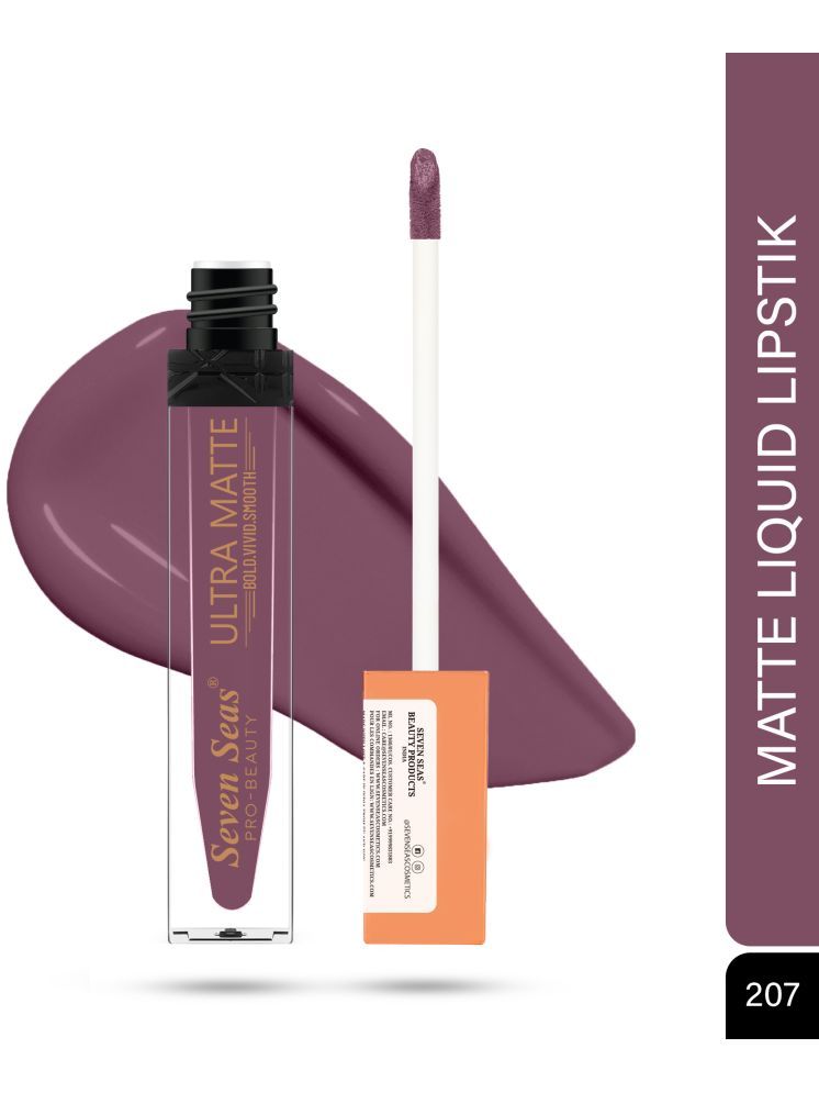     			Seven Seas Ultra Matte BOLD,VIVID,SMOOTH The Luxurious Smooth Lipcolor Liquid Lipstick(Castro-1)