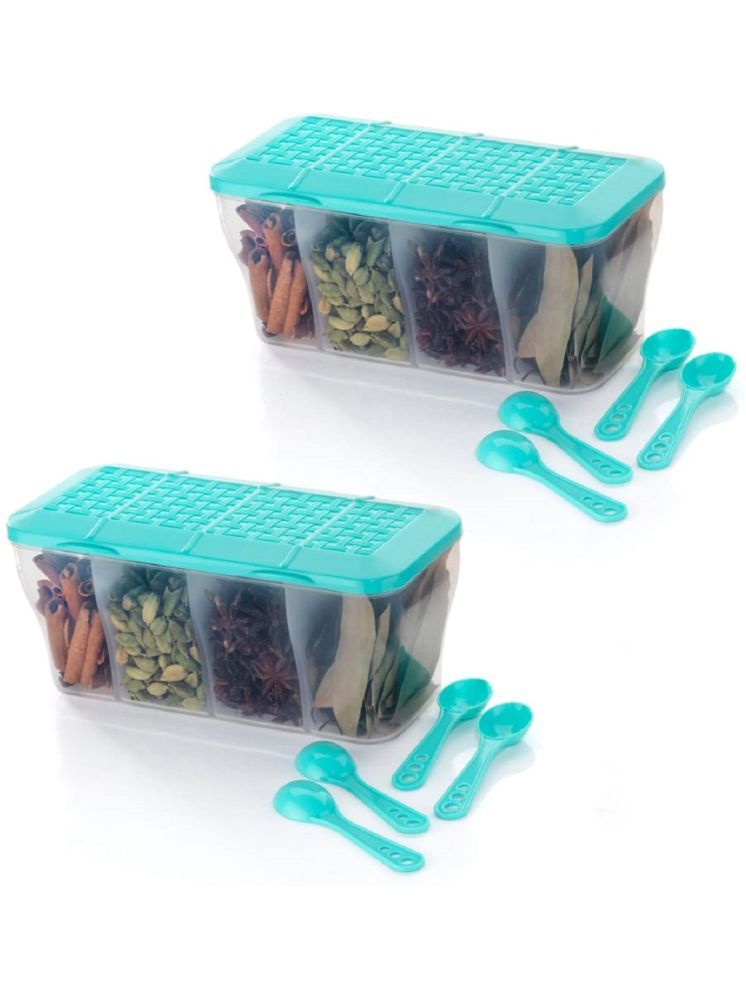     			Vittamix Plastic Sea Green Multi-Purpose Container ( Set of 1 )