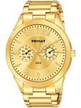 HMXT Gold Stainless Steel Analog Men's Watch