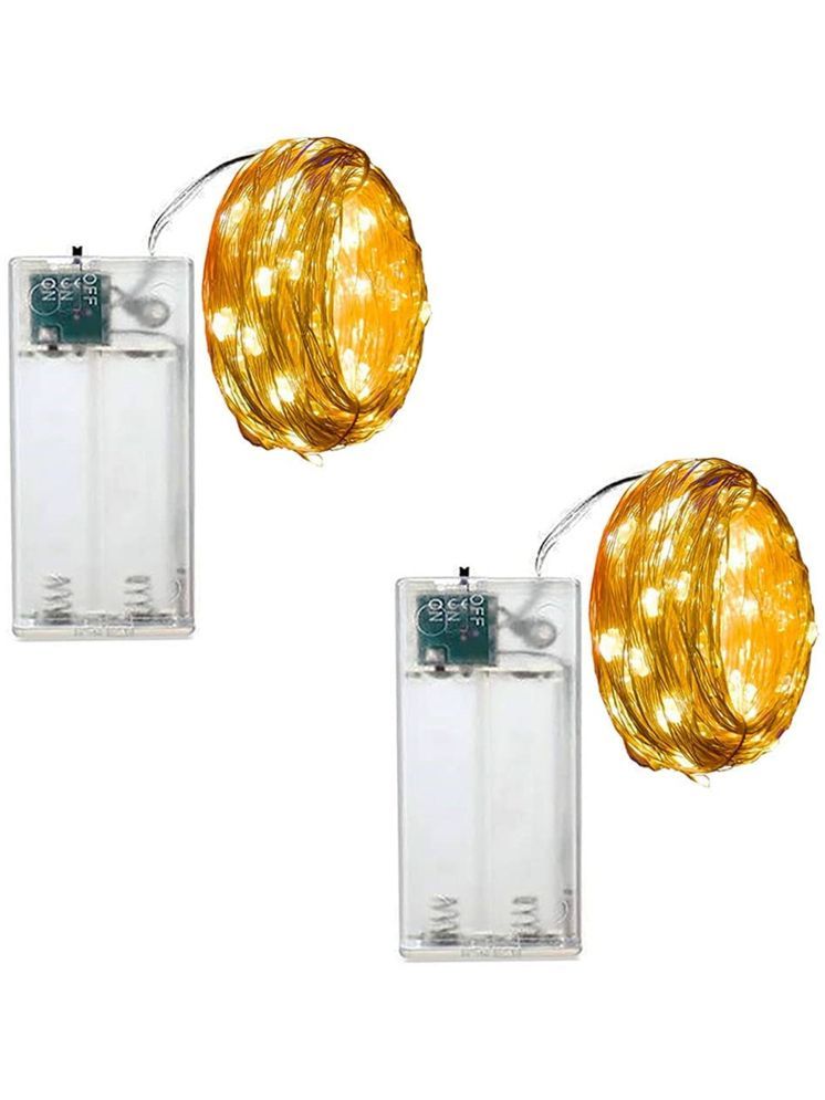     			ATIPRIYA Yellow 6M Rotating Light ( Pack of 2 )