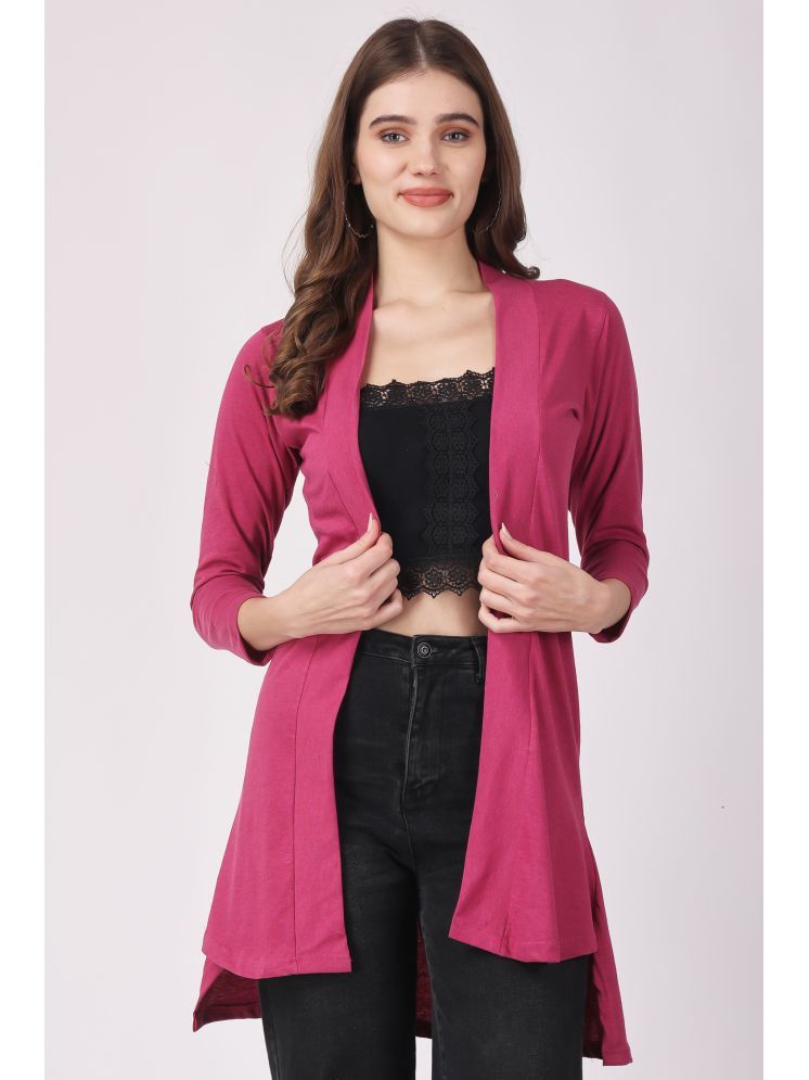     			Affair Cotton Women's Shrugs - Pink ( Single )