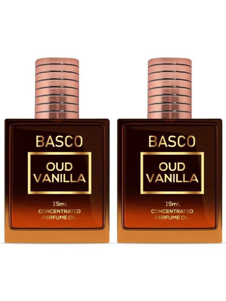     			BASCO Amber Non- Alcoholic Below 50ml Attar ( Pack of 2 )