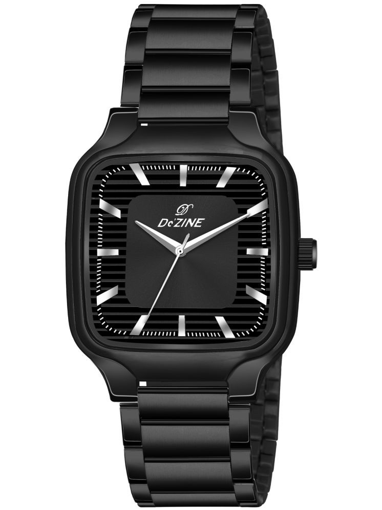     			Dezine Black Metal Analog Men's Watch