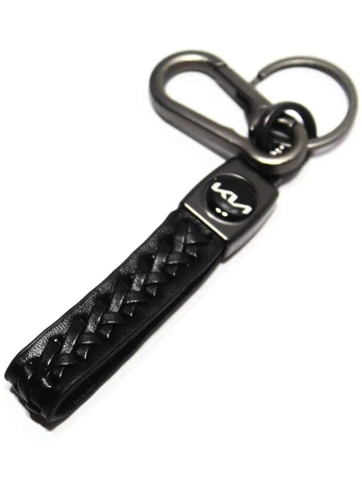     			La Belleza Black Men's Lanyard Keychain ( Pack of 1 )