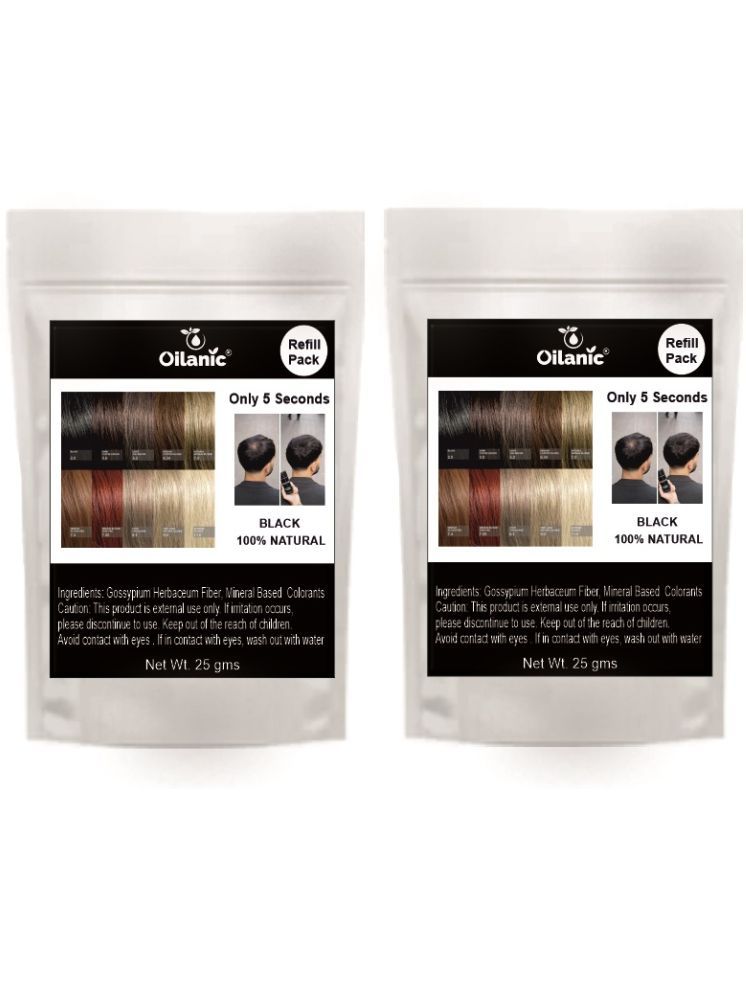     			Oilanic Hair Building Fiber Hair Building Fiber 25 gm Pack of 2