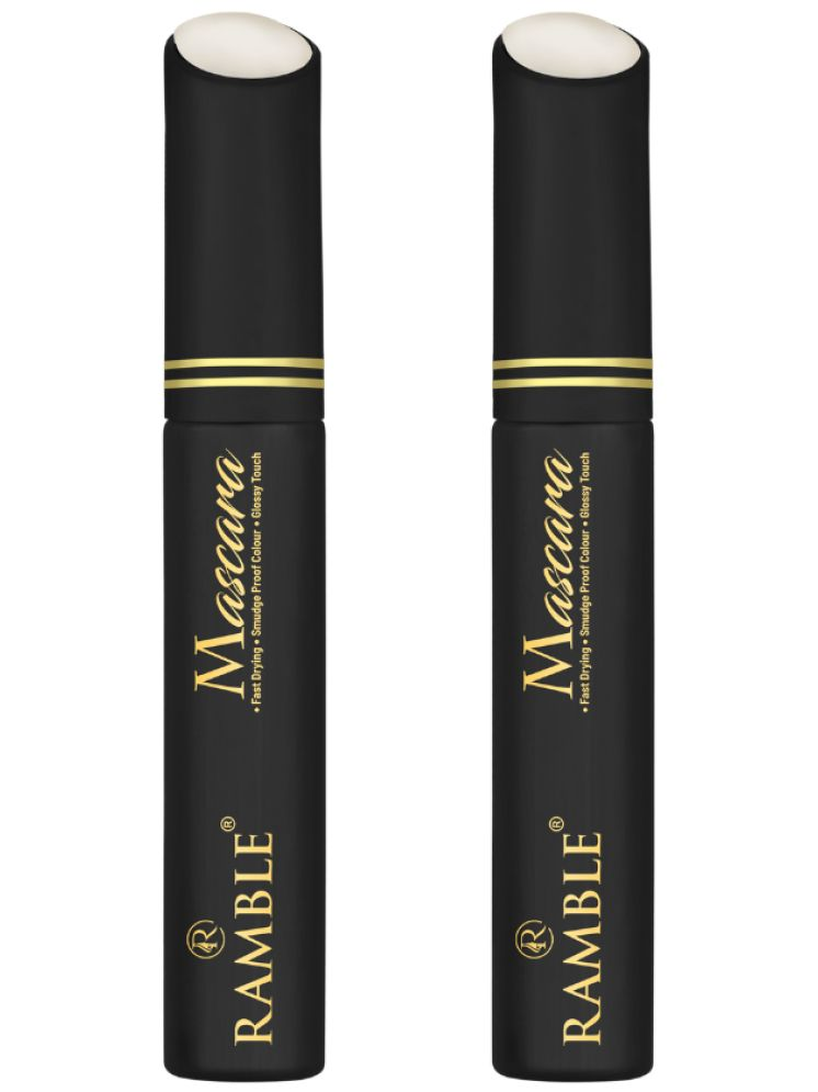     			RC RAMBLE Mascara Black Pack of 2