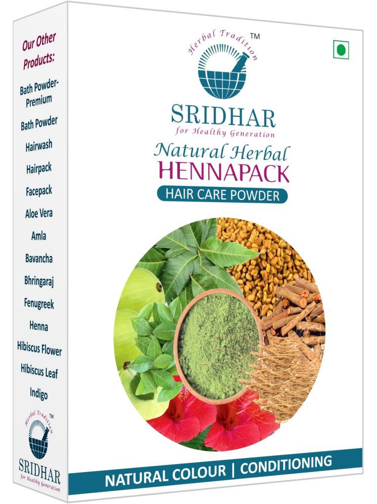     			SRIDHAR SRIDHAR HENNAPACK Herbal Henna 400 g