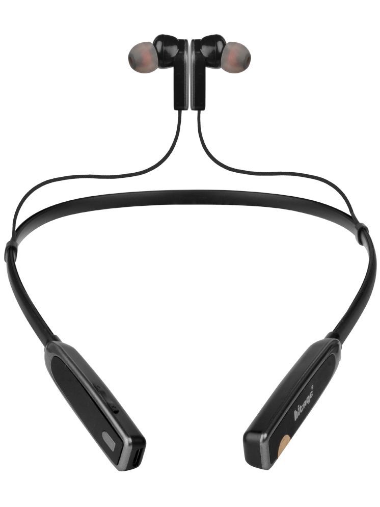     			hitage NBT-627 EMPIRE SERIES NECKBAND In-the-ear Bluetooth Headset with Upto 30h Talktime Deep Bass - Grey