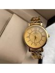 EEWHI Gold Metal Analog Womens Watch