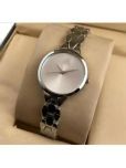 EEWHI Silver Metal Analog Womens Watch