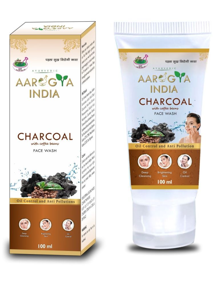     			Aarogya India Detoxifying Charcoal Facewash Liquid 100 ml Pack Of 1