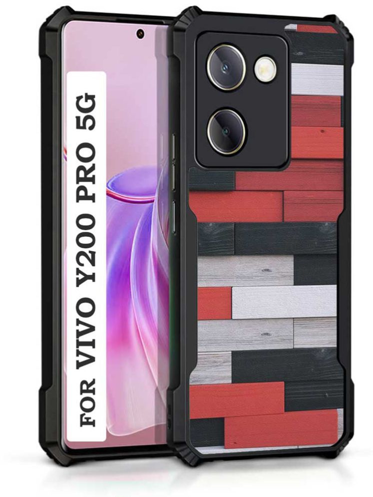     			COBERTA Multicolor Printed Back Cover Polycarbonate Compatible For Vivo Y200 Pro ( Pack of 1 )