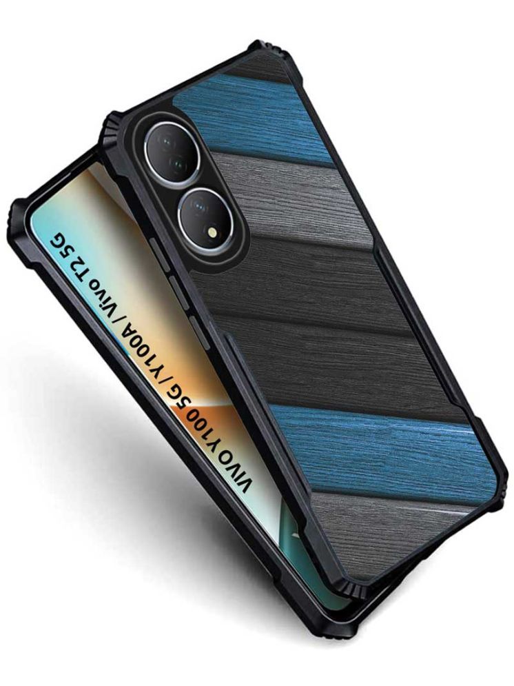     			COBERTA Multicolor Printed Back Cover Polycarbonate Compatible For Vivo Y100 5G ( Pack of 1 )