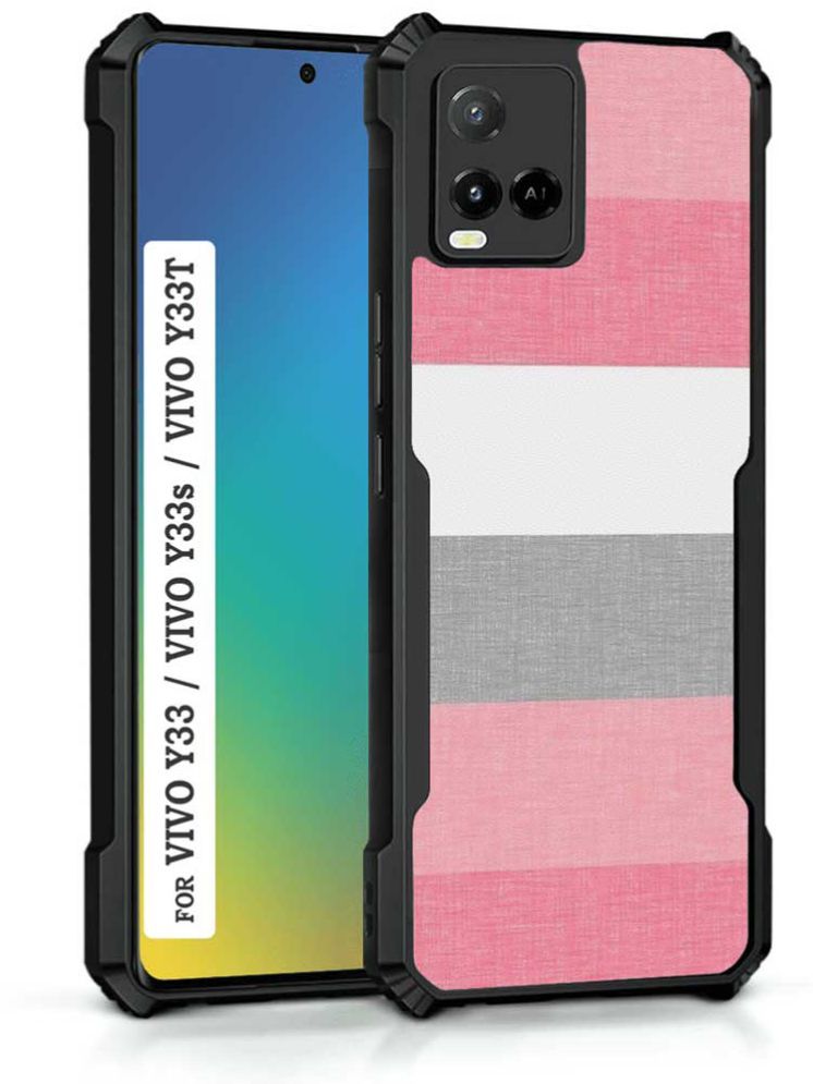     			COBERTA Multicolor Printed Back Cover Polycarbonate Compatible For Vivo Y33T ( Pack of 1 )