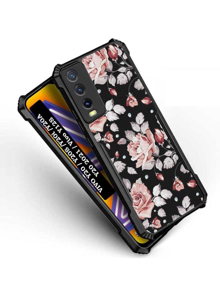     			COBERTA Multicolor Printed Back Cover Polycarbonate Compatible For Vivo Y20i ( Pack of 1 )