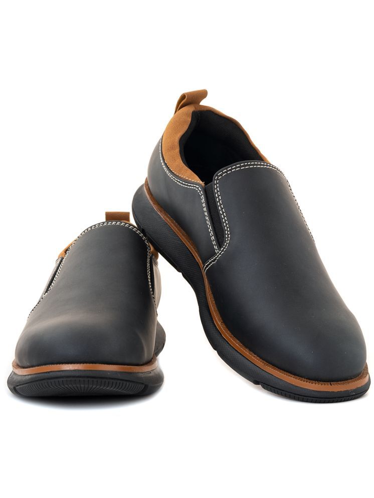     			KHADIM Grey Men's Slip-on Shoes