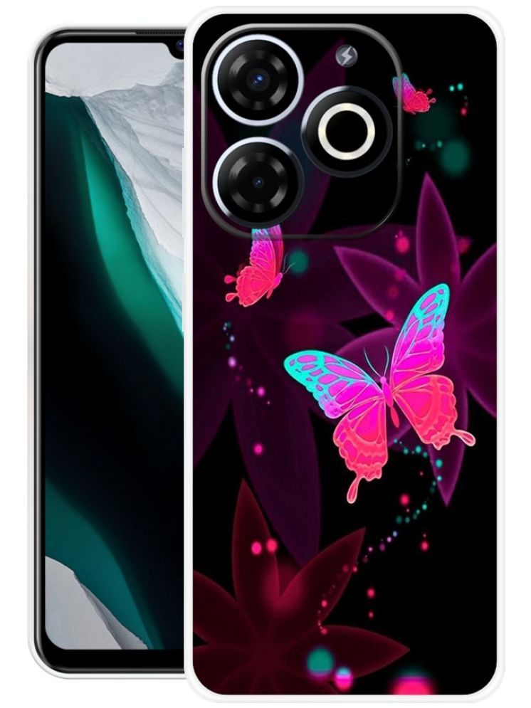     			PAEDICON Multicolor Printed Back Cover Silicon Compatible For Itel P55T ( Pack of 1 )