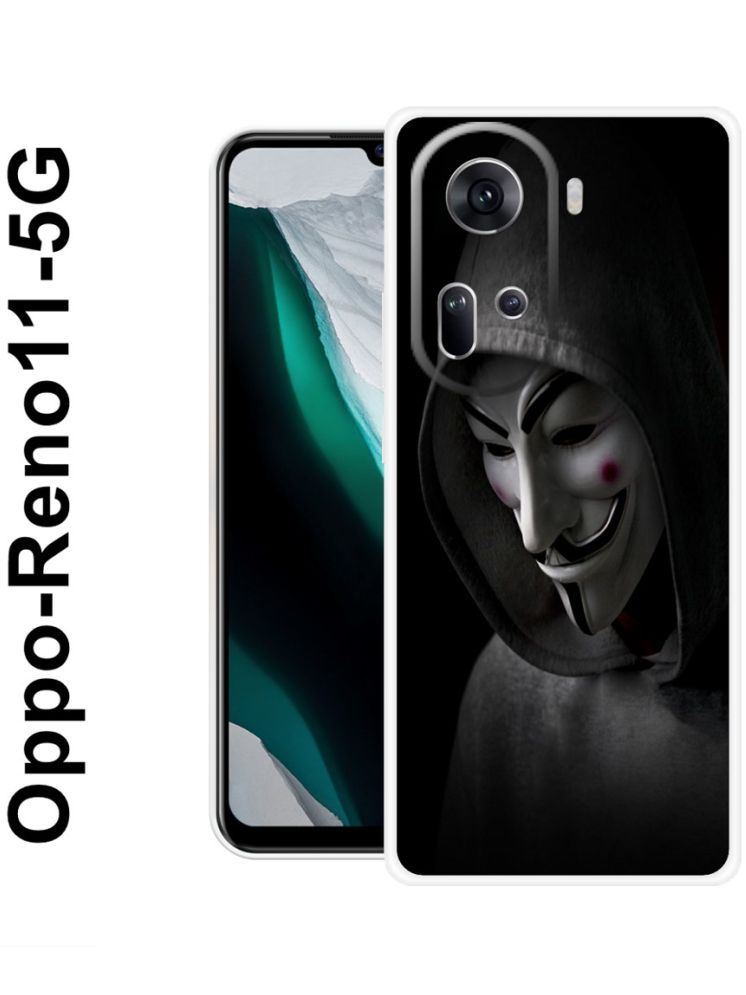     			PAEDICON Multicolor Printed Back Cover Silicon Compatible For OPPO Reno 11 5G ( Pack of 1 )