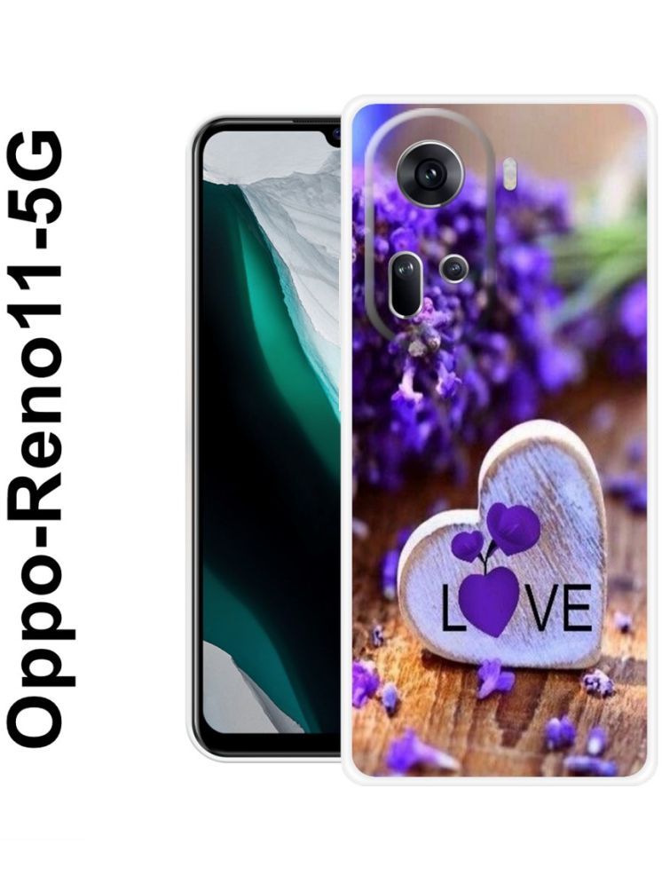     			PAEDICON Multicolor Printed Back Cover Silicon Compatible For OPPO Reno 11 5G ( Pack of 1 )