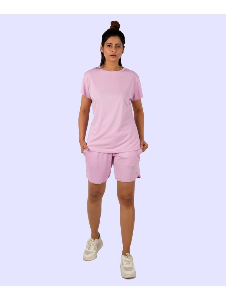     			SKYKNIT Purple Polyester Women's Nightwear Nightsuit Sets ( Pack of 2 )