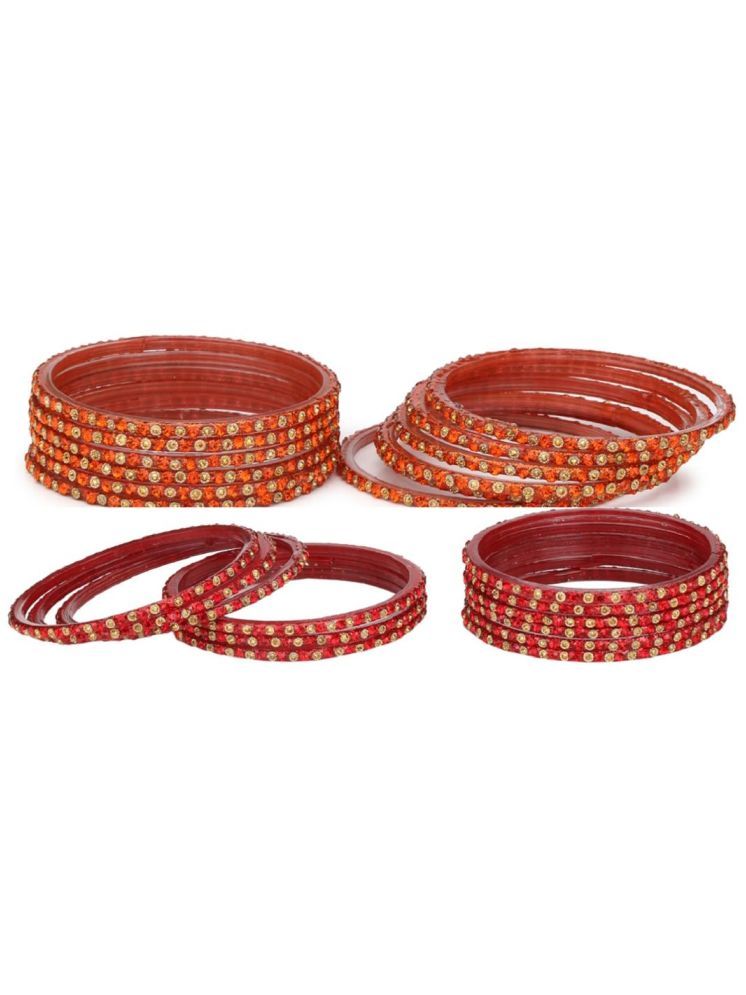     			Somil Multicolor Bangle Set ( Pack of 24 )