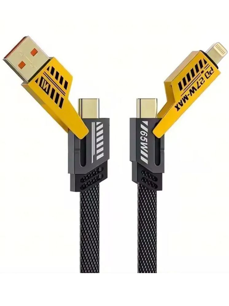     			Tecsox Black 5 A Type C Cable 1 Meter