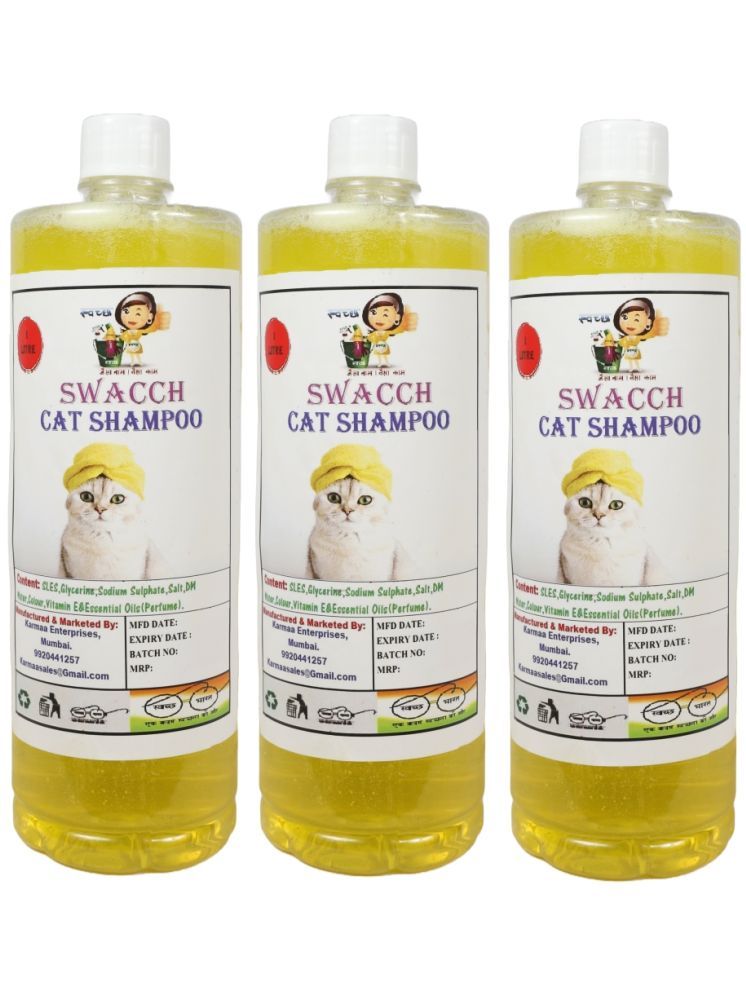     			Cat Shampoo (1 Litre) (Pack of 3) Lemon