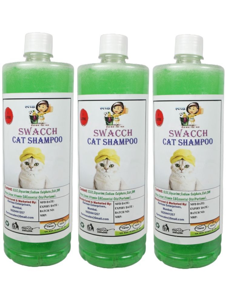     			Cat Shampoo (1 Litre) (Pack of 3) Neem Alovera