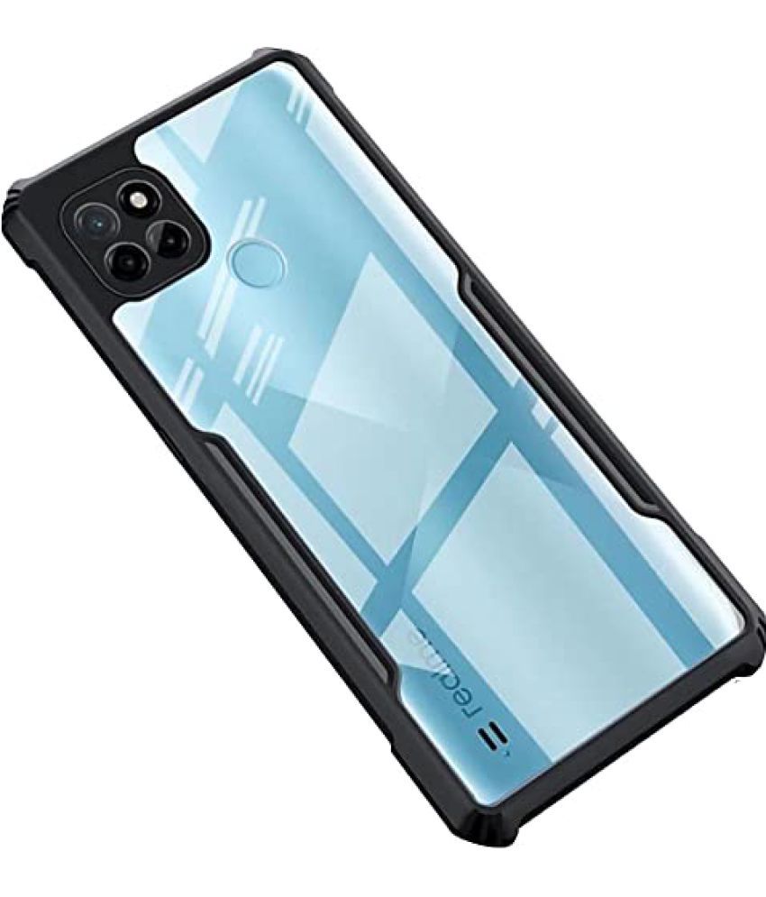     			Kosher Traders Black Shock Proof Case For Realme C25Y - Air Edge