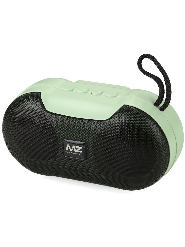     			MZ M402SP 5 W Bluetooth Speaker Bluetooth v5.0 with SD card Slot Playback Time 6 hrs Green