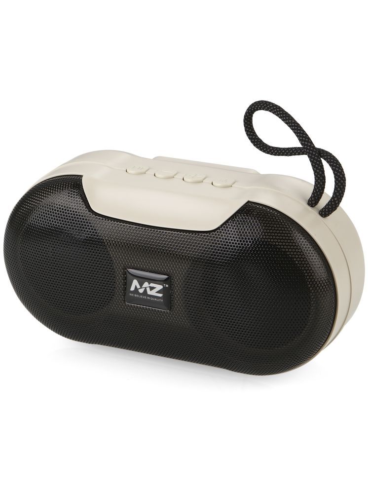     			MZ M402SP 5 W Bluetooth Speaker Bluetooth v5.0 with SD card Slot Playback Time 6 hrs Beige