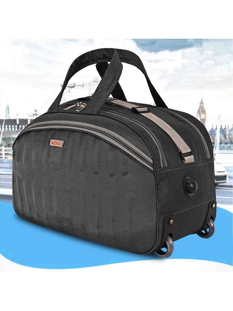     			Red vick 20 Ltrs Grey Fabric Duffle Trolley