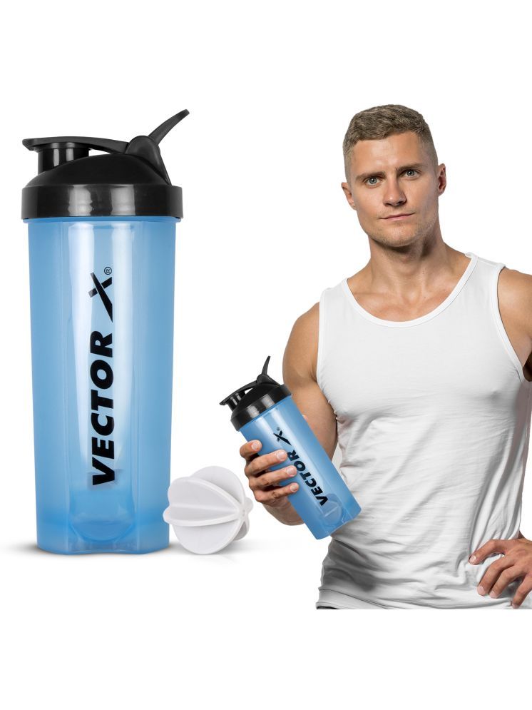     			Vector X Plastic Blue 700 mL Shaker ( Pack of 1 )