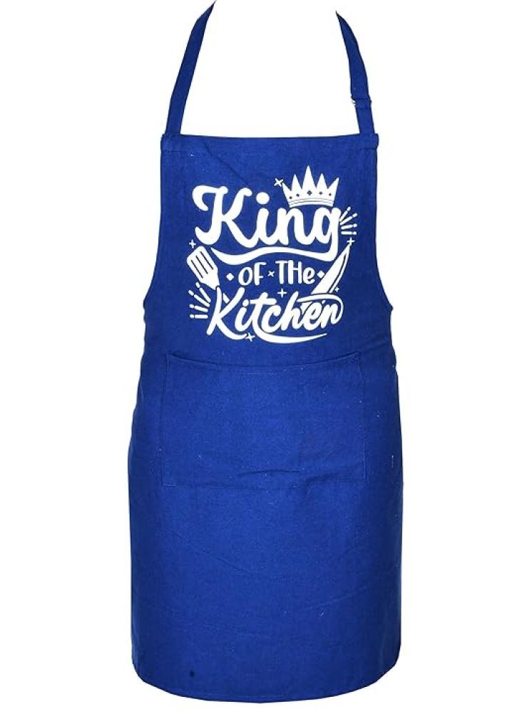     			CRAZYWEAVES Cotton Printed Kitchen Apron with 1 Center Pocket ( Pack of 1 )