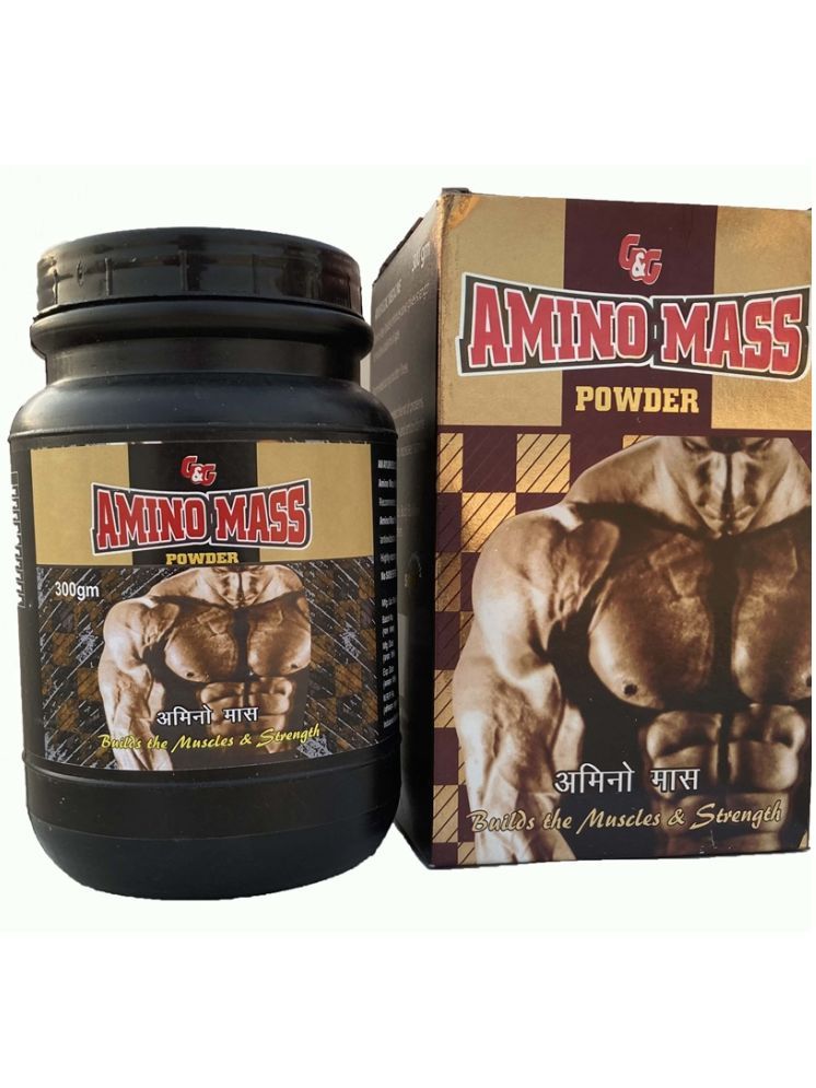     			G & G Pharmacy AMINO Mass Ayurvedic Powder 300 gm Pack Of 1 300 gm Chocolate