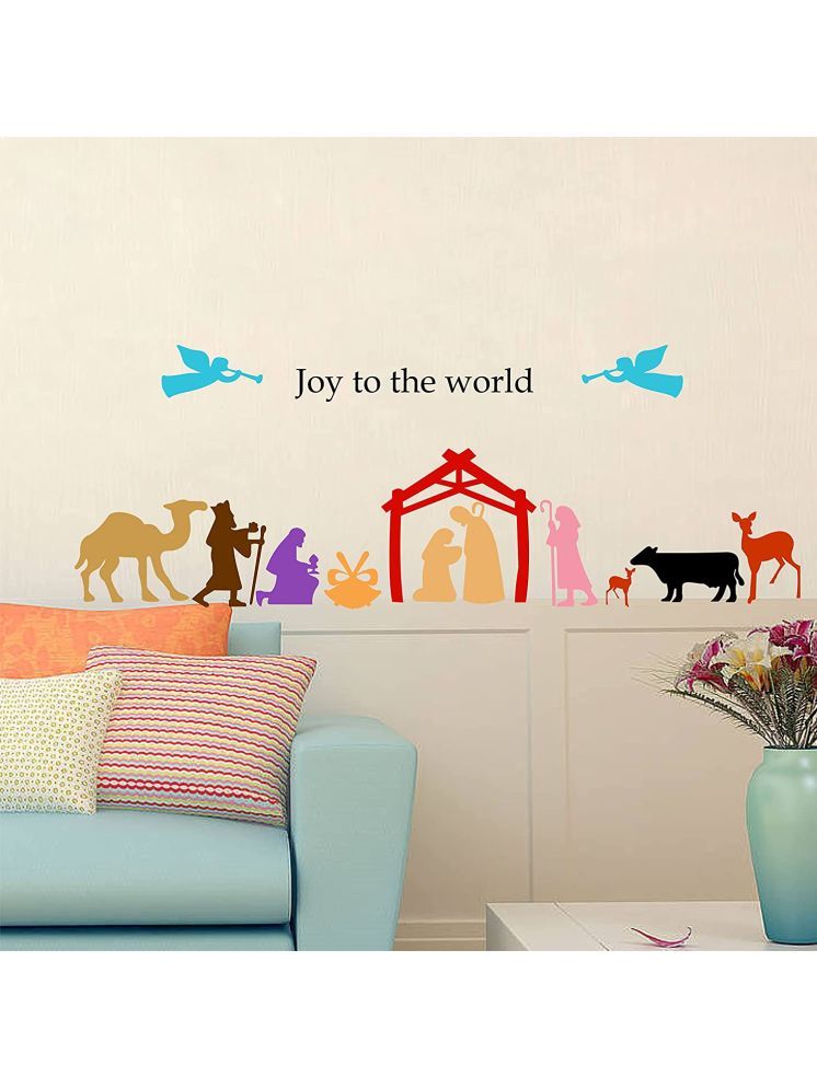     			Inkfence Wall Sticker Abstract ( 44 x 121 cms )