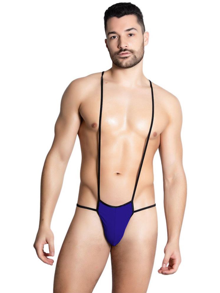     			Intimate Pack of 1 Microfibre G-String For Men's ( Navy Blue )