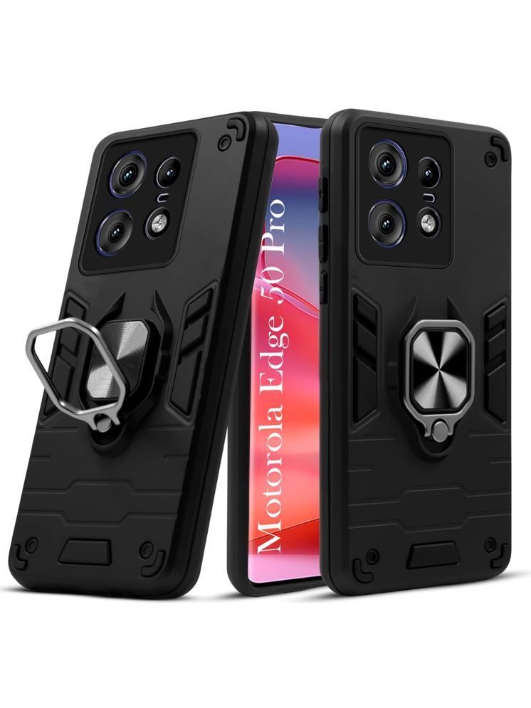     			Shining Stars Hybrid Bumper Covers Compatible For Polycarbonate Motorola Edge 50 Pro 5G ( Pack of 1 )