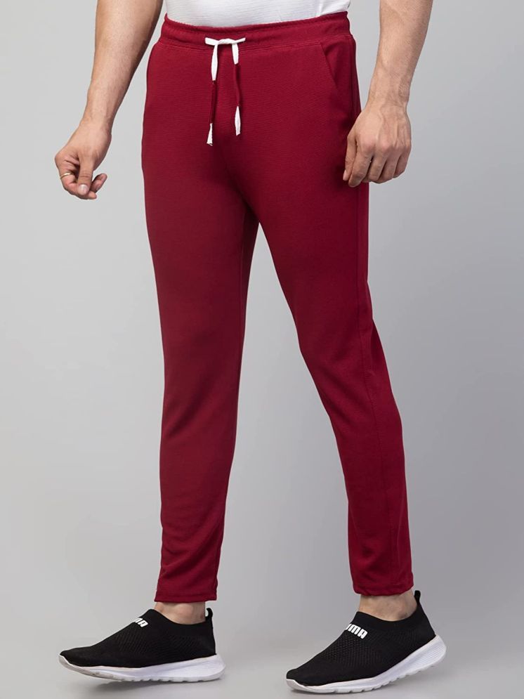     			RAABTA FASHIION Maroon Polyester Men's Sports Trackpants ( Pack of 1 )