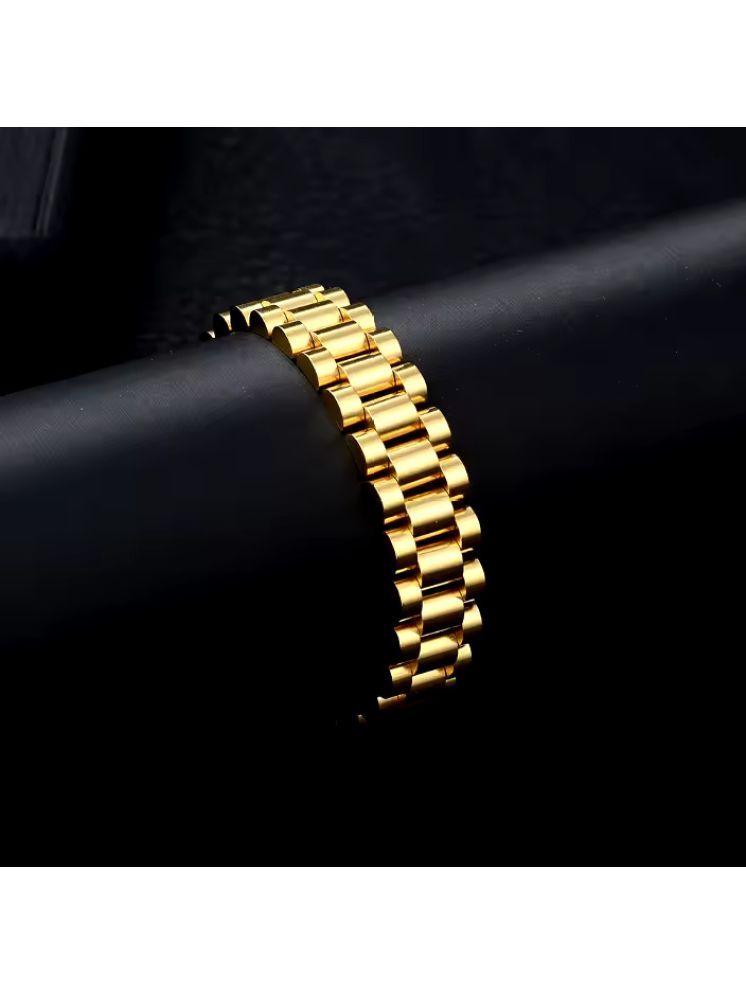     			Thrillz Gold Bracelet ( Pack of 1 )