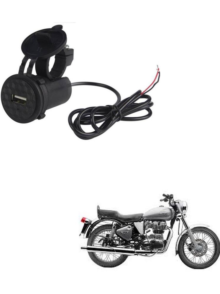     			Royal Enfield All Bike Model Black USB  Bike Charger