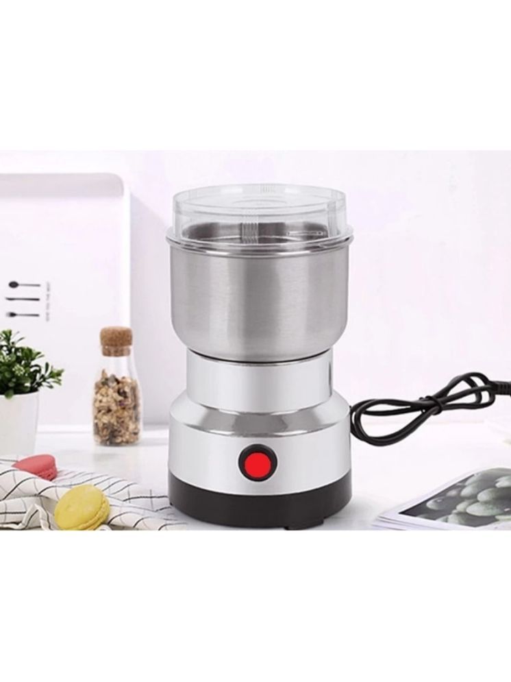     			Stainless-Steel-Nima-Multifunctional-Grinder-Smash-STAR-Machine-Coffee-Beans-Ele Stainless Steel 1 Coffee Grinder