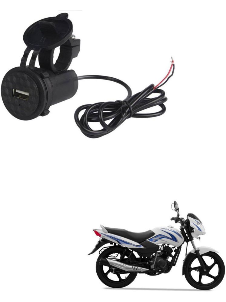     			TVS Star Sport Black USB  Bike Charger