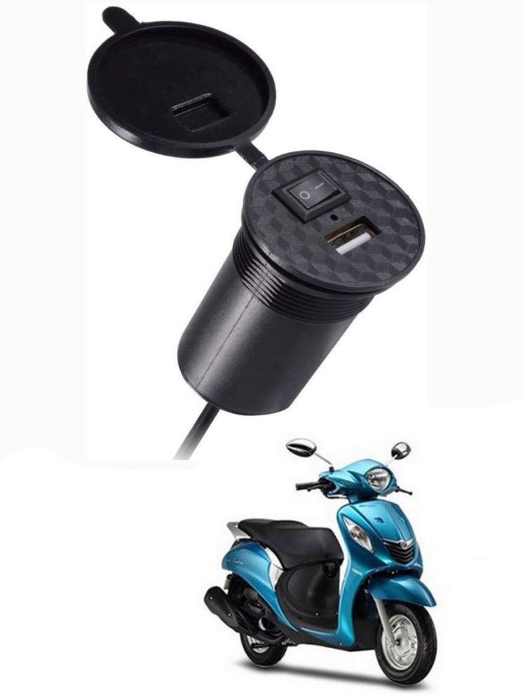     			YamahaFascino Black USB  Bike Charger