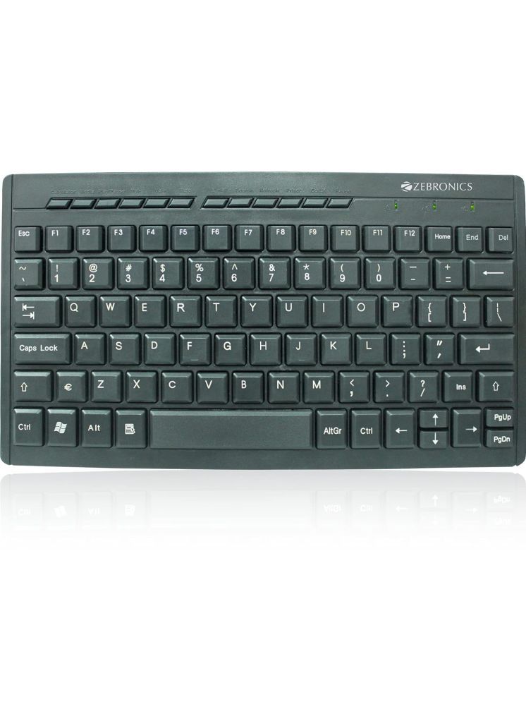     			Zebronics Black USB Wired Desktop Keyboard